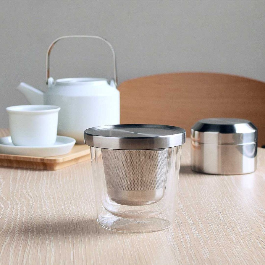 Copos LEAVES TO TEA | Copo Lt Com Coador 260Ml Claro