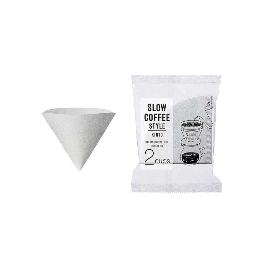 Copos SLOW COFFEE STYLE | Filtro De Papel De Algodao Scs 2Cups Claro